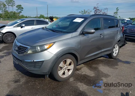 2012 Kia Sportage Lx из США, поврежденный, VIN KNDPB3A2XC7298613